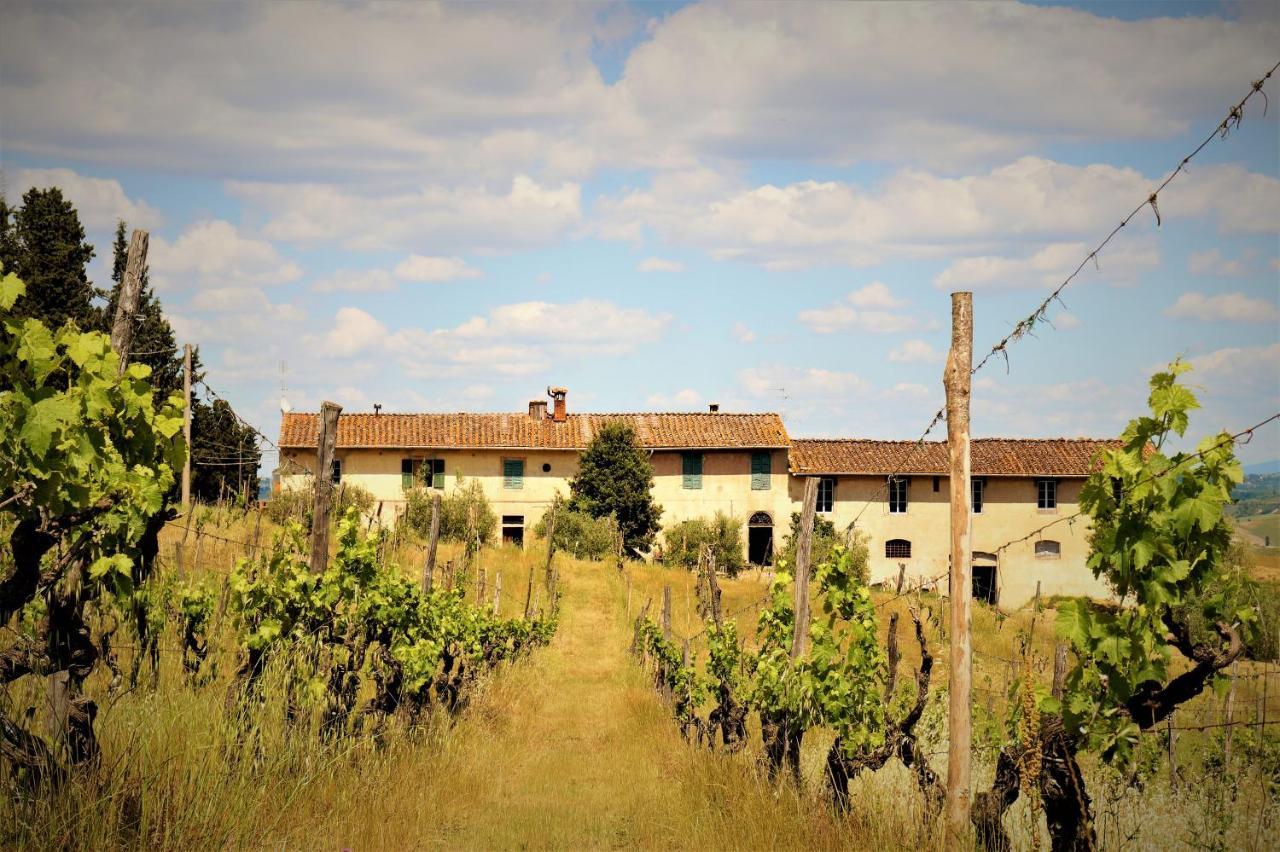 Agriturismo Fattoria Le Caprine Gambassi Terme Dış mekan fotoğraf